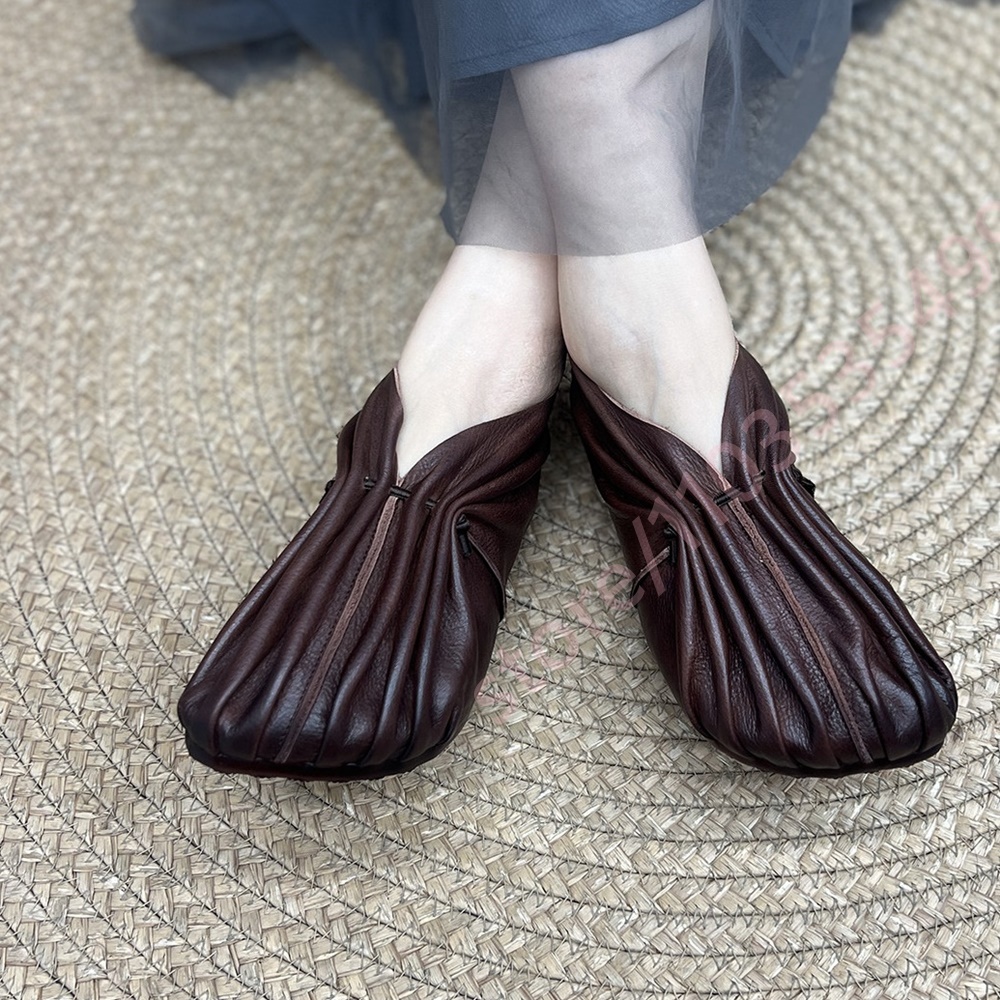 Chaussures souples plissées ré - Mule Slip On avis et prix