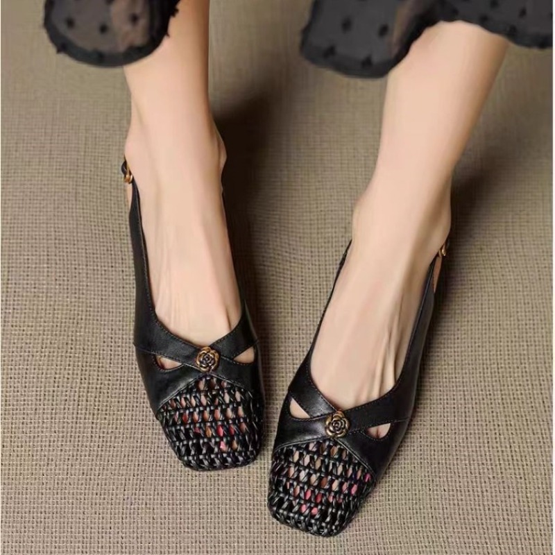 Sandales à bout fermé de style - Mule Slip On avis et prix