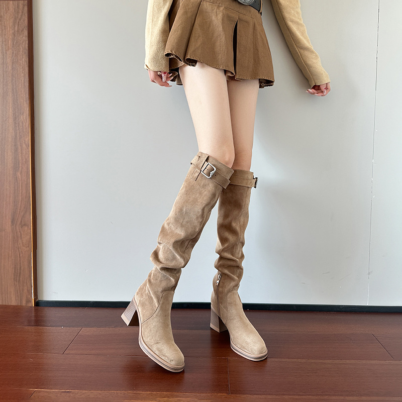 Bottes hautes à talons hauts p - Sock Boot Women avis et prix